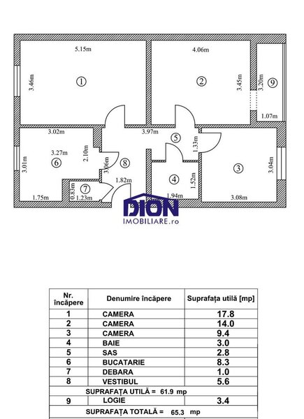 Drumul Taberei Valea Ialomitei 2/4 decomandat